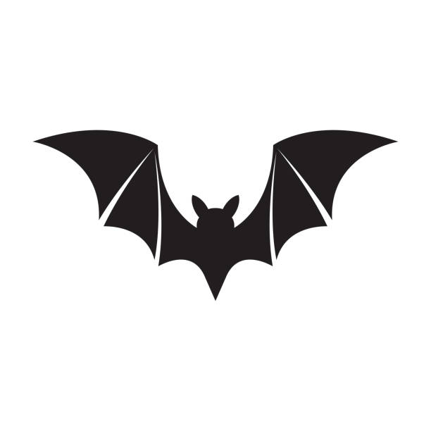 Bat icon Bat icon,vector illustration. 
EPS 10. flock of bats stock illustrations