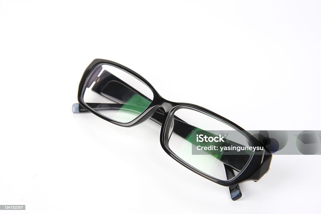 옵티칼 블랙 안경류는 시리즈 - 로열티 프리 안경 스톡 사진
