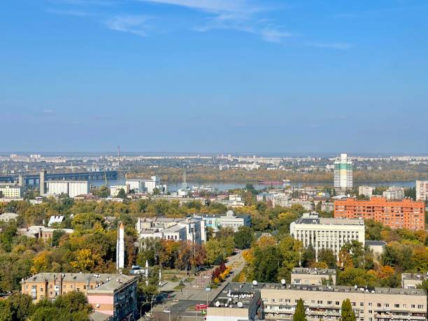 istock view of the city Dnipro 1347326371