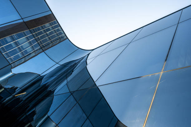 istock Abstract features of glass architecture 1347328960