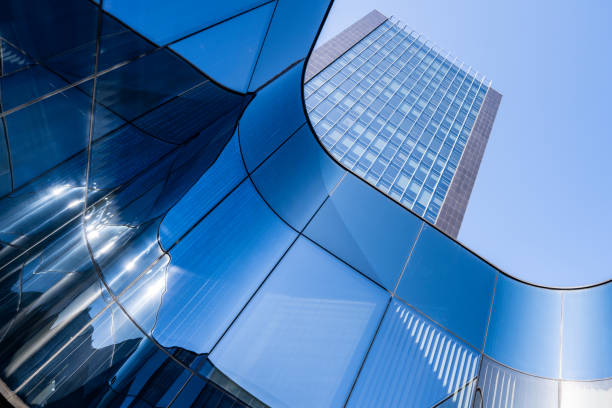 istock Abstract features of glass architecture 1347328979