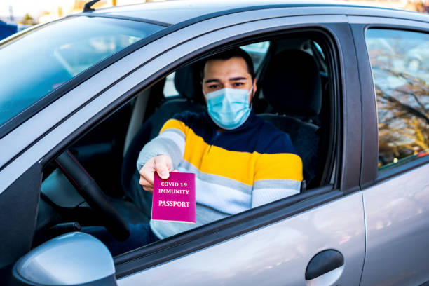 istock Travelling with Covid-19 vaccination passport 1347329359