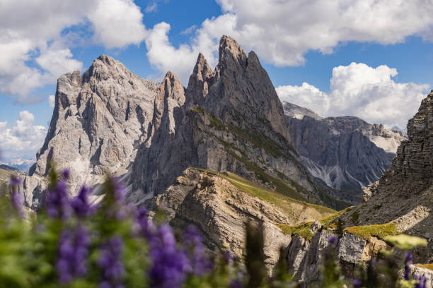 istock Seceda iconic outdoors landscape of the Dolomites 1347330847