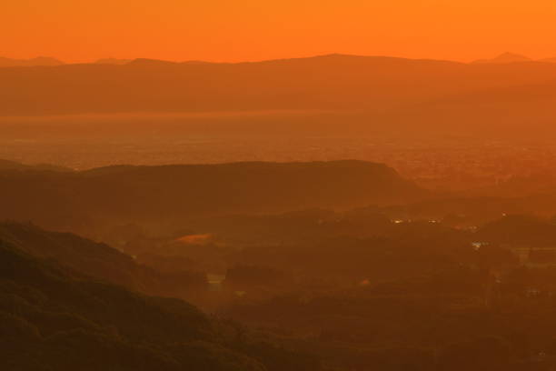 istock Dawn on the dam lake 1347334065