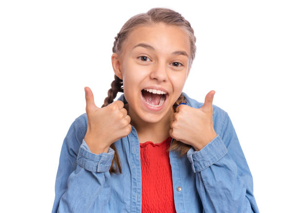 istock Girl emotions and signs 1347335536