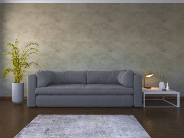 istock Modern living room interior with a copy space 1347338133