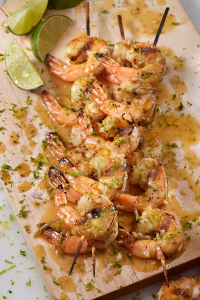 istock Tequila Lime Shrimp Skewers 1347339664