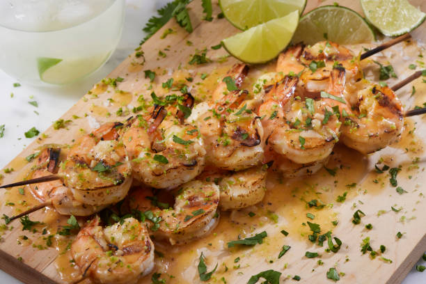 istock Tequila Lime Shrimp Skewers 1347339871