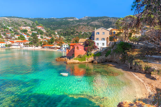 istock Assos village in Kefalonia 1347339904