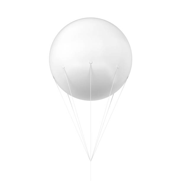 istock Inflatable sky advertising balloon 1347360101