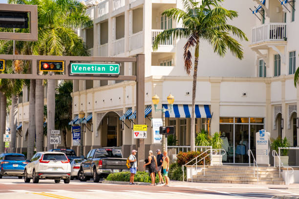 Photo of the Seagate Hotel and Spa Delray Beach, FL, USA - October 17, 2021: Photo of the Seagate Hotel and Spa delray beach fl stock pictures, royalty-free photos & images