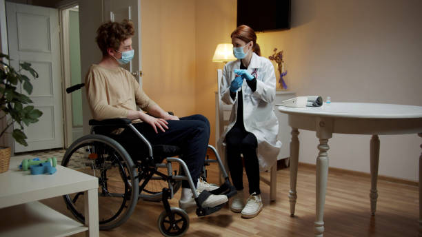 istock A nurse is talking her patient about vaccine 1347376949