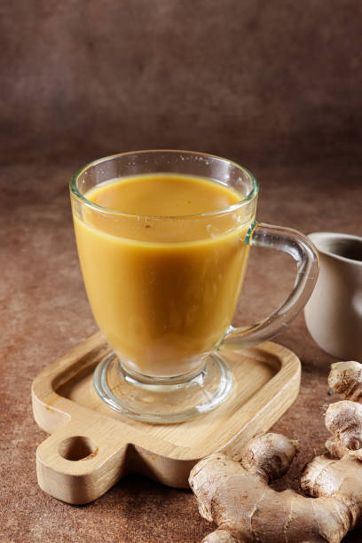 istock Wedang Bandrek Susu is a traditional drink from West Java, Indonesia, made from ginger, brown sugar, spices and milk. 1347388928