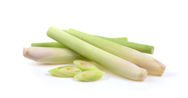 istock Lemongrass on a white background 1347394192