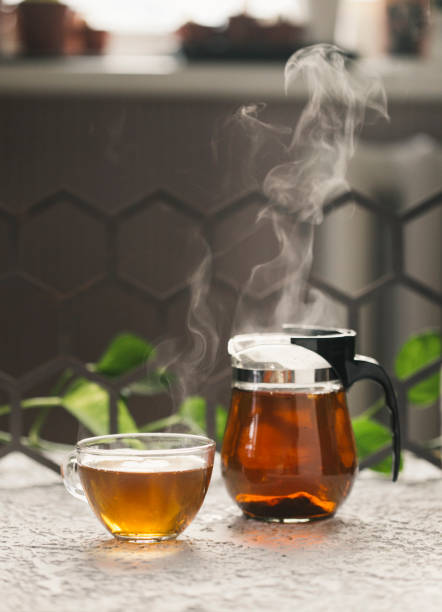 istock fragrant tea and teapot, the concept of a tea ceremony 1347397400