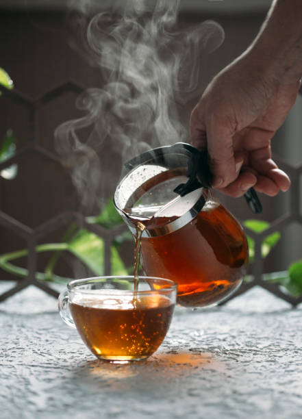 istock fragrant tea and teapot, the concept of a tea ceremony 1347397401