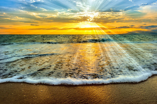 istock Ocean Water Sunset Divine Water Baptism 1347401397