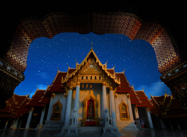 Wat Benchamabophit Marble temple Bangkok