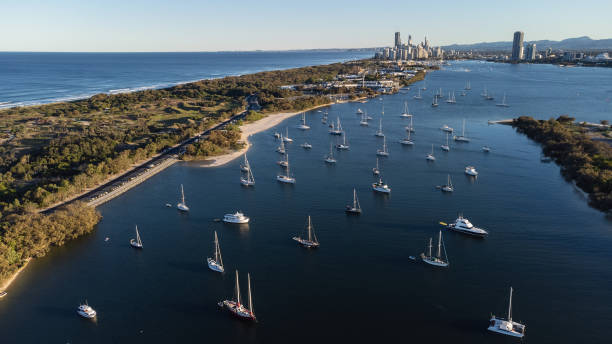 A marina found on the Gold Coast Queensland Australia.