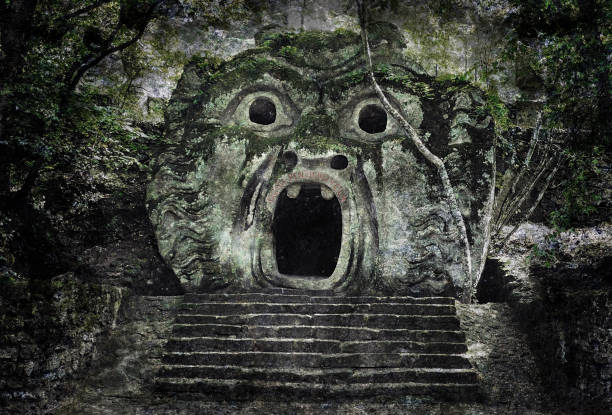 bomarzo - foto stock