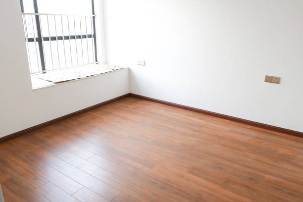 istock Wood floor in the midday. 1347427737