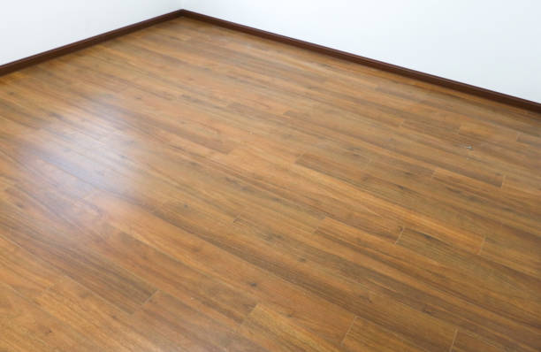 istock Wood floor in the midday. 1347427814