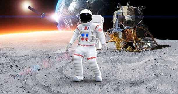 istock Astronaut Feeling Dizzy On A Planet Far From Earth. 1347431551