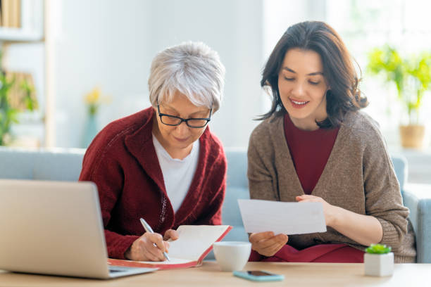 istock women with a paper receipt 1347451218