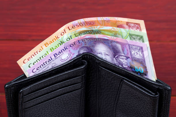 istock Lesotho money in the black wallet 1347452462