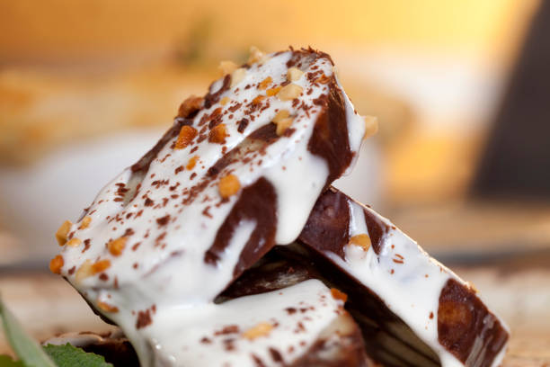 istock chocolate cake with white and dark chocolate 1347454995