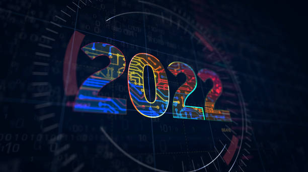 istock 2022 year new futuristic digital sketch illustration 1347455633