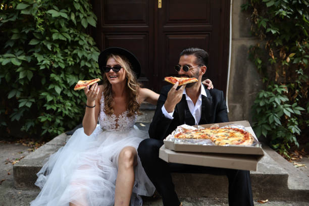 istock Bride and groom on a wedding day 1347464564