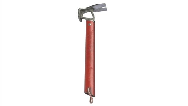 istock 3D illustration of Tent Hammer isolated on white. 1347464720
