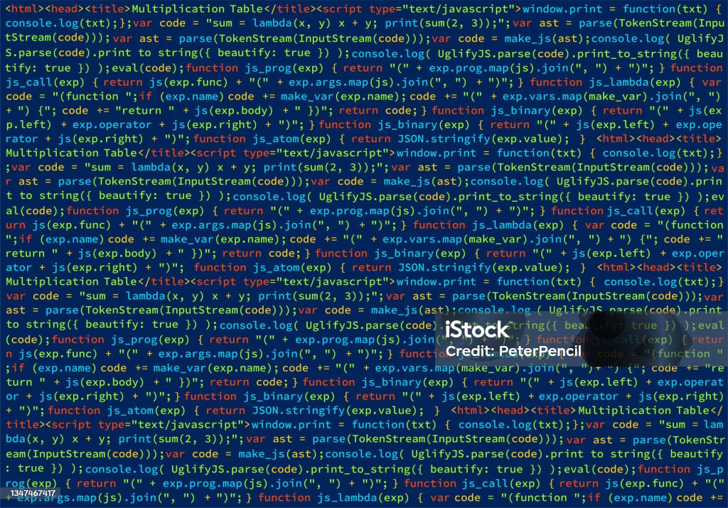 Program Code Software Digital Abstract Code Javascript Text Background ...
