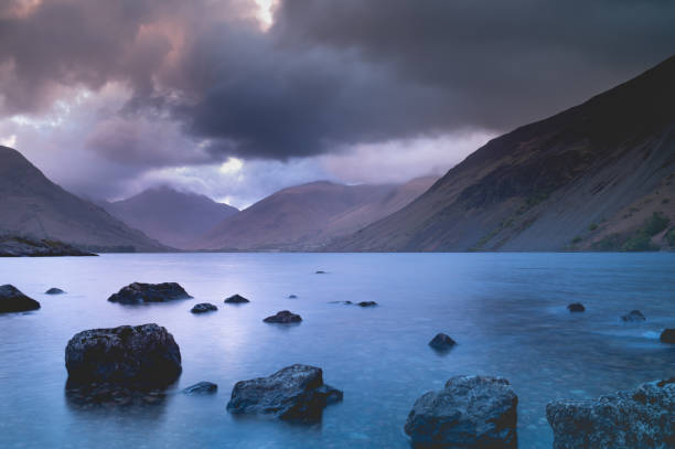 Wast Water in Lake District stock photo