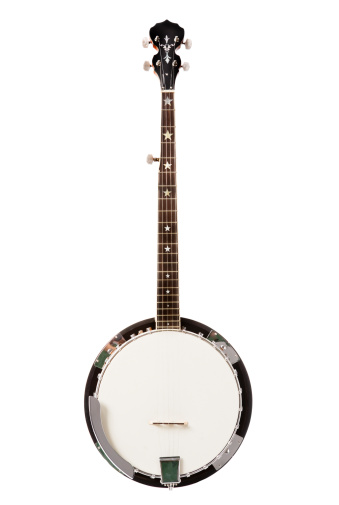 Five-string banjo for bluegrass music. Camera: Canon 5D.