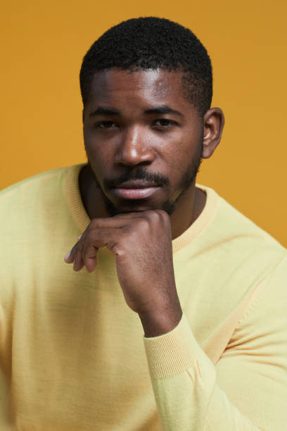istock African American Man on Yellow 1347495789