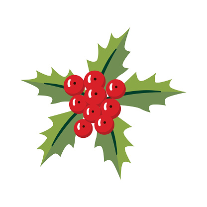 Free download of Christmas Flower clip art Vector Graphic