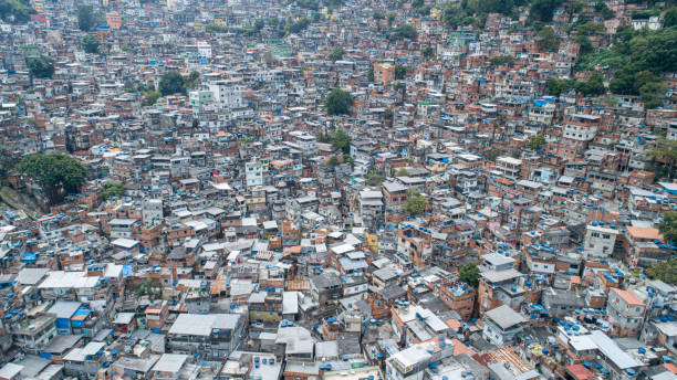 istock Brazilian slum on a hillside in Rio de Janeiro 1347507809