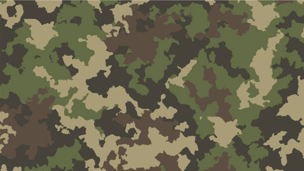 ilustraciones, imágenes clip art, dibujos animados e iconos de stock de camuflaje fondo ejército abstracto vector moderno militar backgound tela textil estampado textil - camuflaje