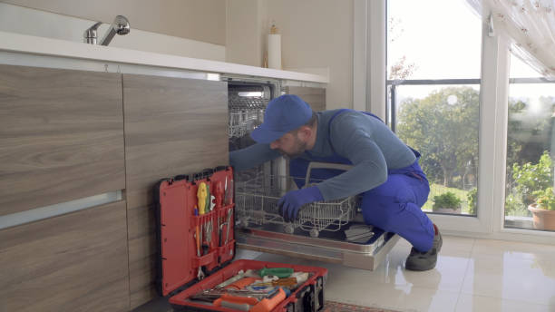istock Dishwasher Repairman 1347512960
