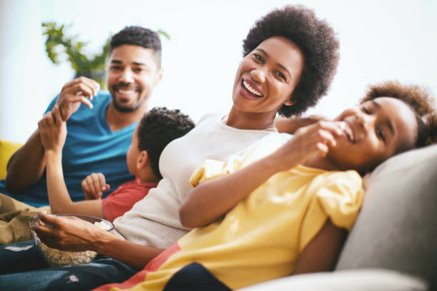 istock Weekend can start with a new movie. 1347512985