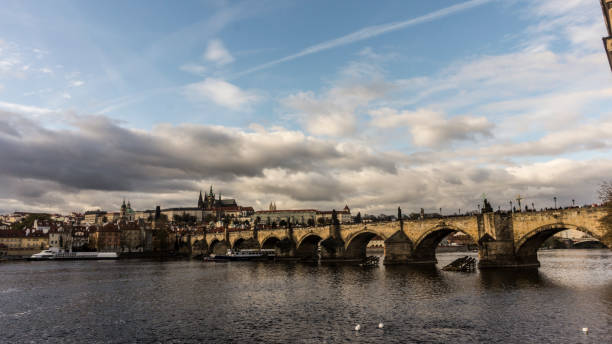 istock Prague Vltava River is the longest river within the Czech Republic 1347527776