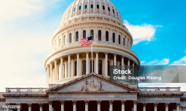 United States Politics Constitutional Federal Republic Us Government Stock Photo - Download Image Now