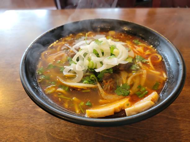 istock Vietnamese soup pho with noodles and vegetables 1347537731