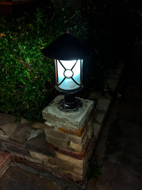 istock Street lights, lamps 1347549057