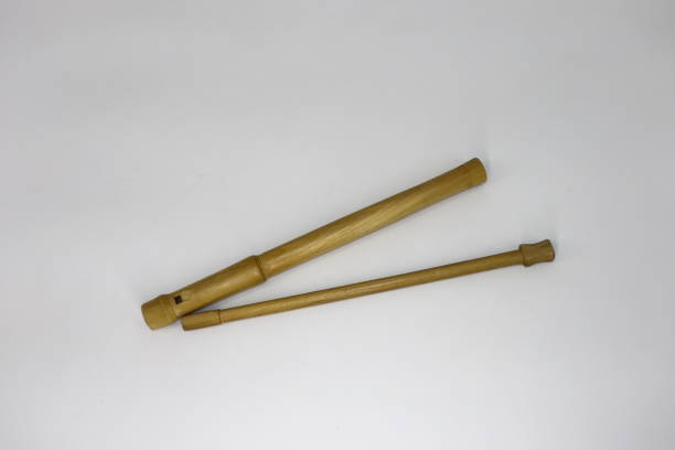istock Folk wooden flute 1347555240