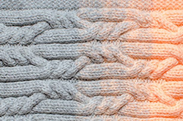 Beautiful knitted background, texture. Close-up.
