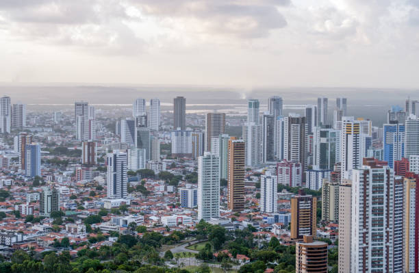 istock Panoramic view of Joao Pessoa city 1347569717