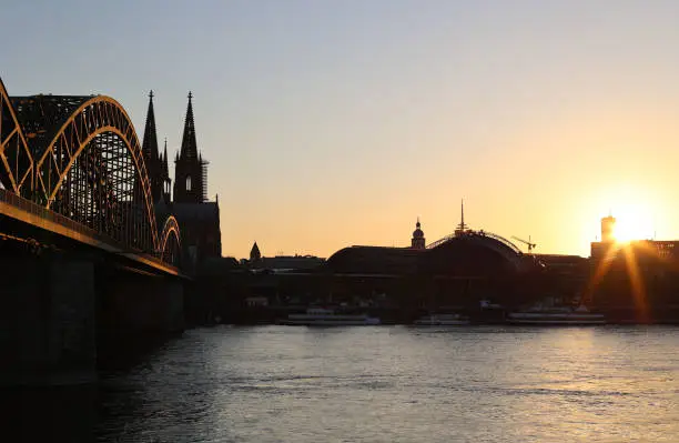 Photo of Sunset in Cologne